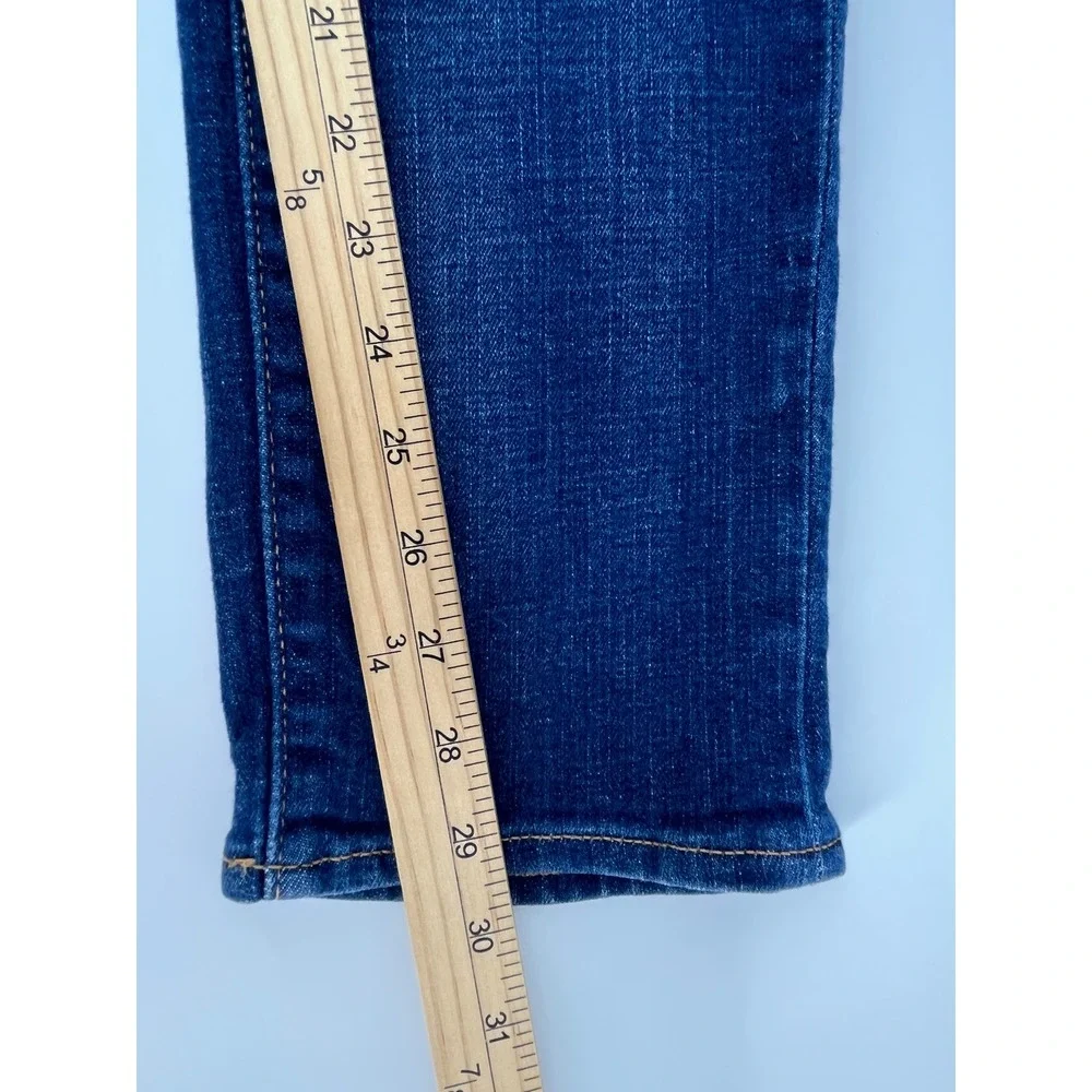 Levi's 511 Slim Fit Premium Jeans Mens W34 L32 Blue Denim 04511-2186 Big E